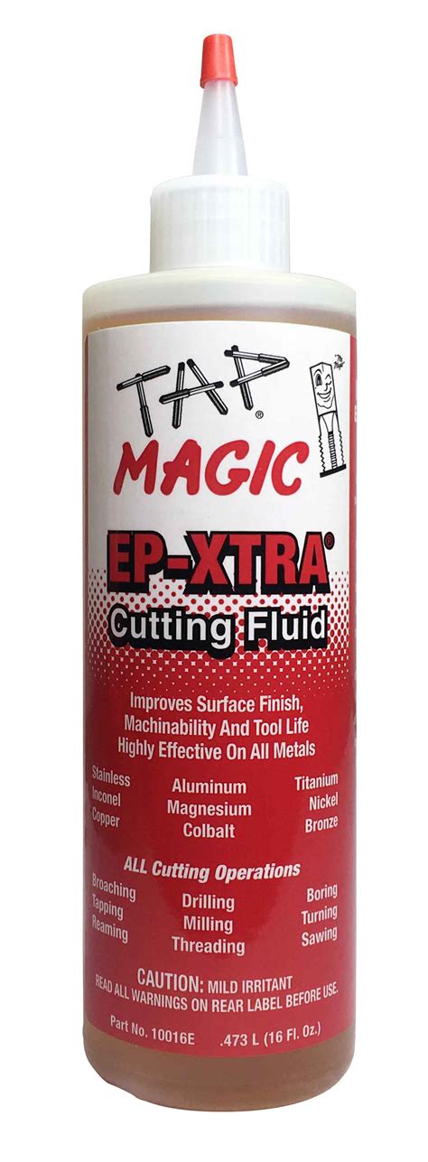 Understanding the environmental impact of Tap Magic EP Xtra cutting fluid specifications
